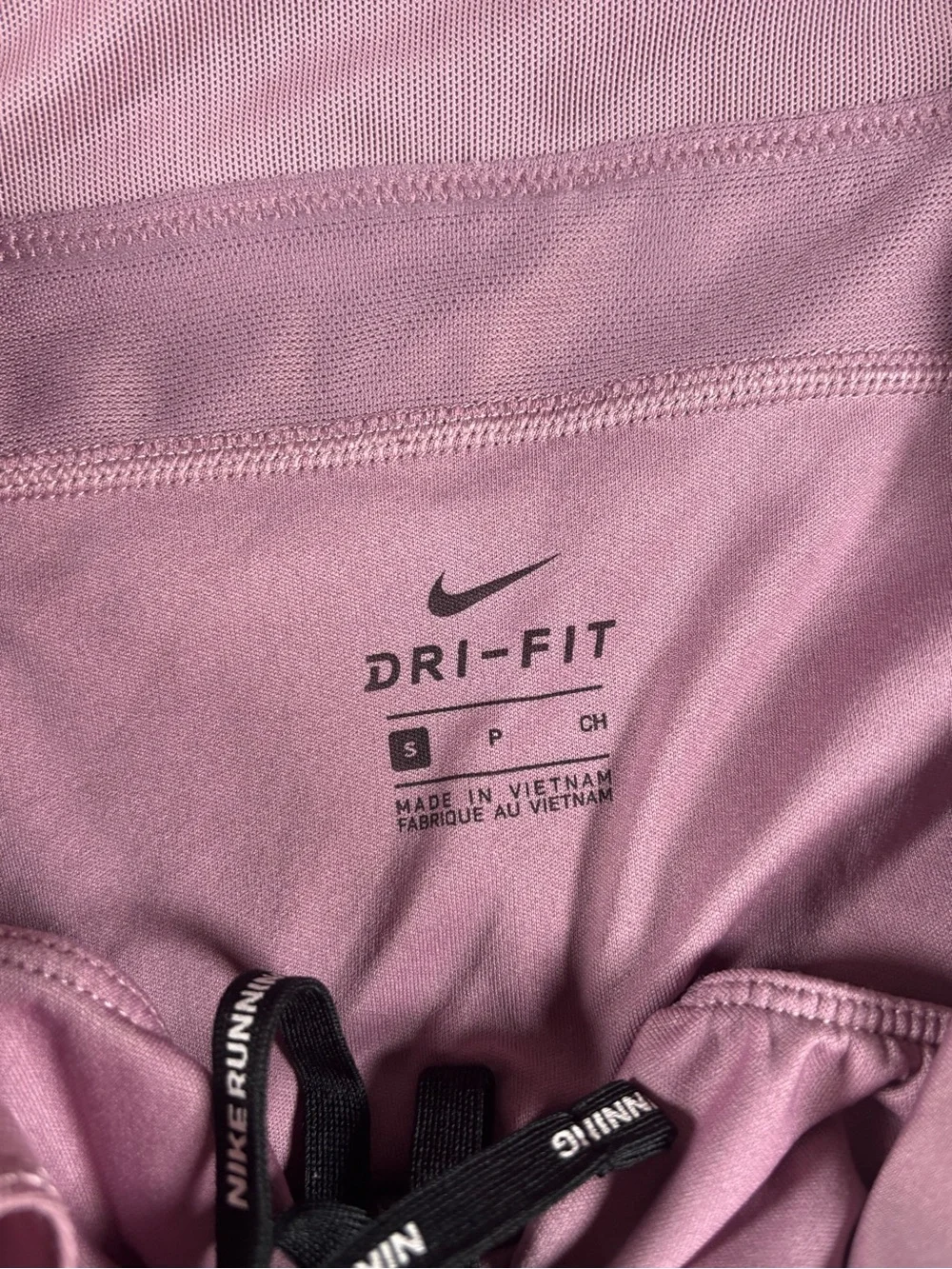 Nike Dri-FIT Pink Running Shorts Size Small Lined Athletic Workout Gym Walking - Picture 5 of 13